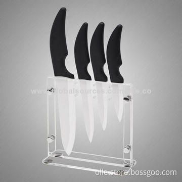 Classic Handle Customized Ceramic Kitchen Knife Set